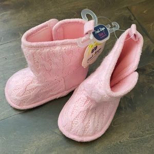 Pink boots